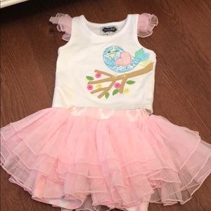 Mud pie outfit 6-9 months